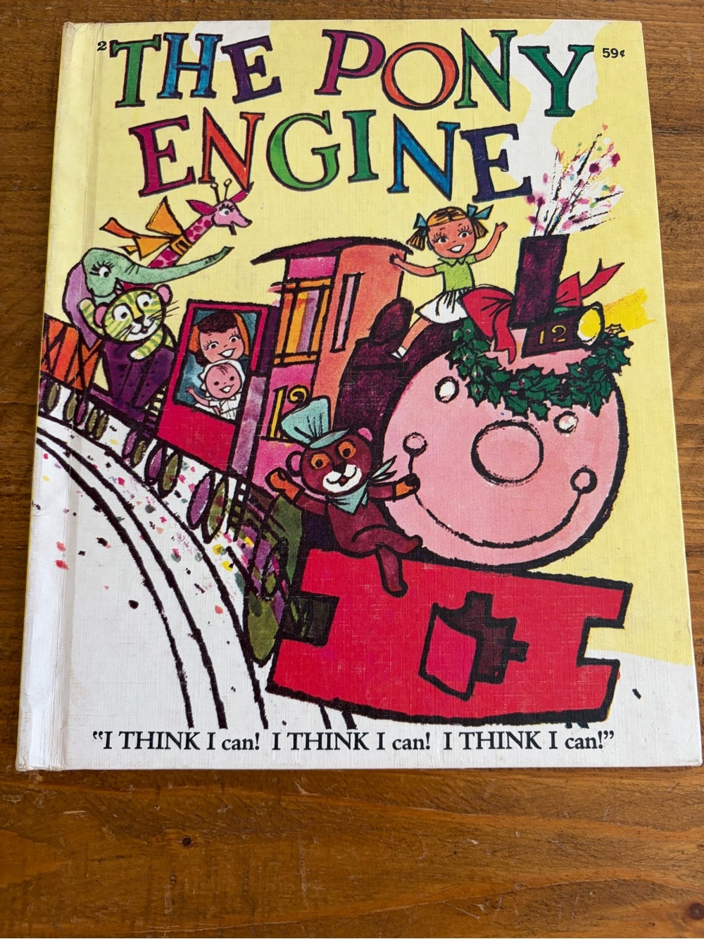 The Pony Engine  Grosset & Dunlap Kid Bedtime Stories Vintage book 1957